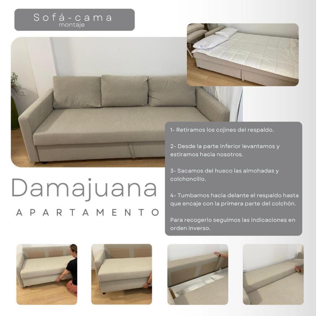אספרטינס Apartamento Turistico Damajuana Parking Free מראה חיצוני תמונה